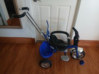 Toddler push tricycle