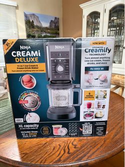 Ninja Creami Deluxe Ice Cream & Frozen Drink maker