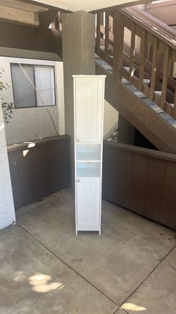Lit Bathroom Storage Cabinet