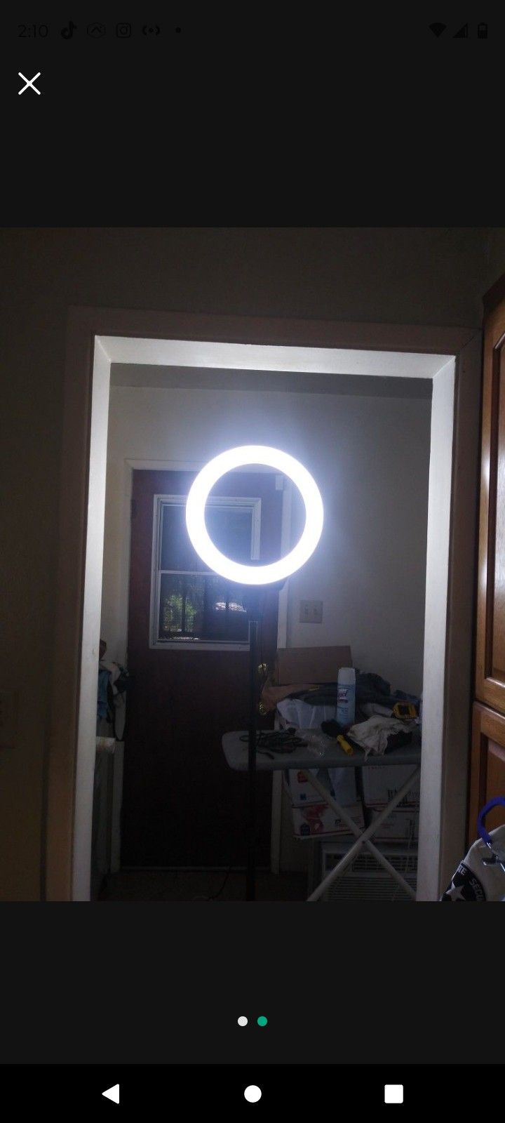 19'  Ivisii  LED RING LIGHT WITH TRIPOD