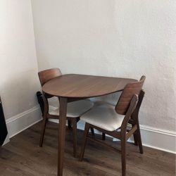 Natural Wood Table (chairs Not Included)