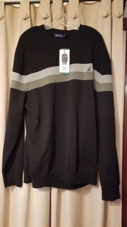 Nautica N.W.T. L.S. XXXL MENS CREW NECK SWEATER $7 OFF