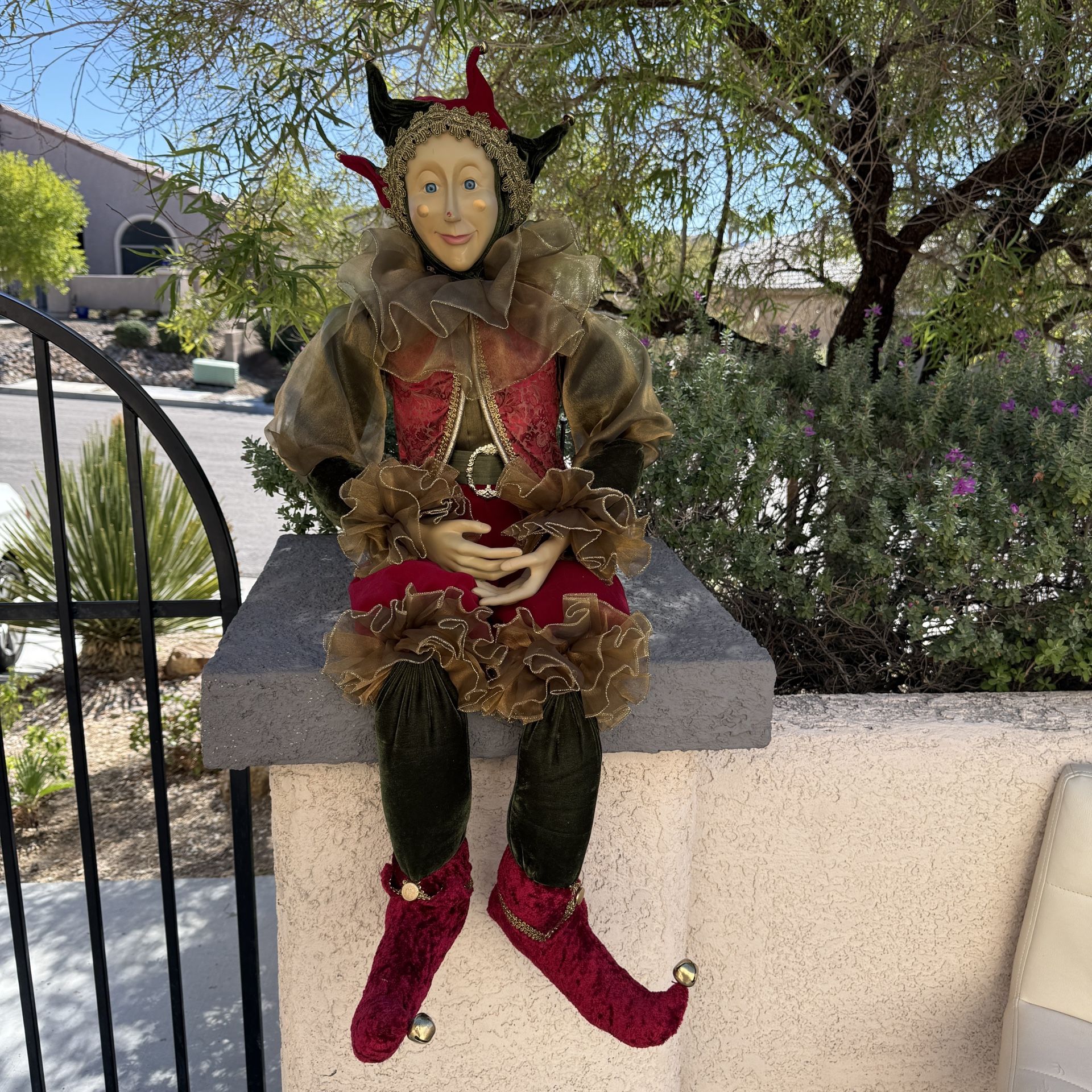 Costco 48” Jester Old World Christmas Life Like