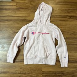 Champion Kids Small Pink Pullover Hoodie