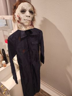 Michael Myers Halloween Costume with Mask youth 12-14