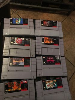 Super Nintendo games