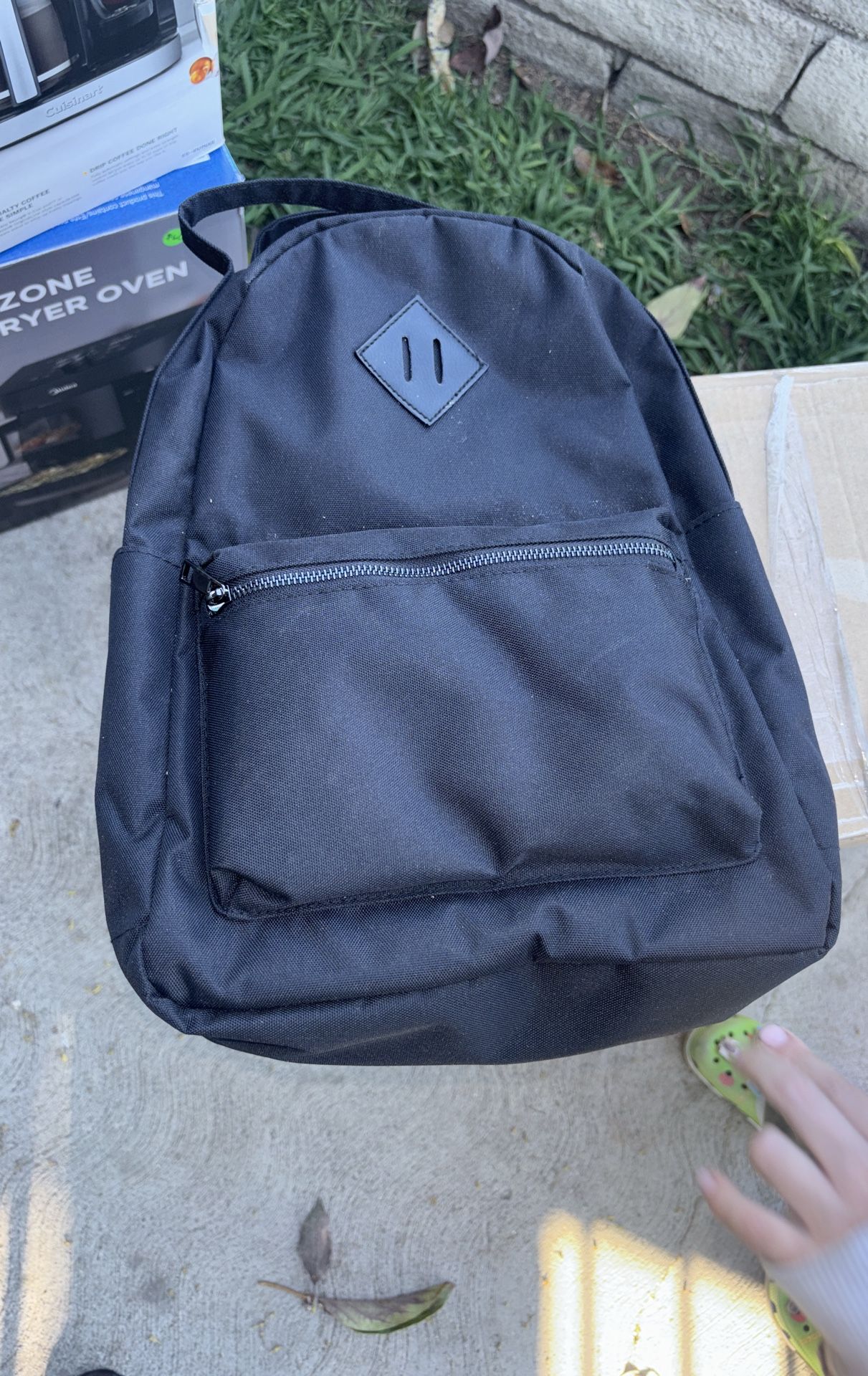 No Boundaries Women's Dome Backpack, Black