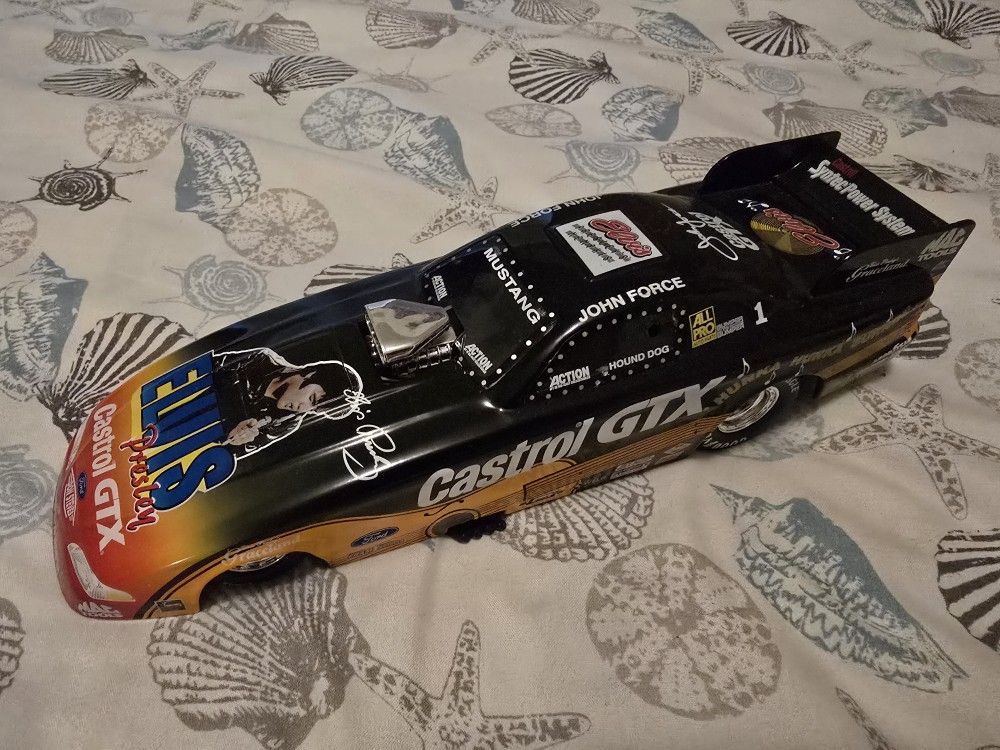 John Force Drag Car - Elvis Presley Edition