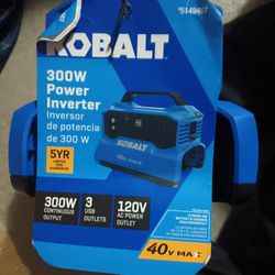 Kobalt Inverter 300w..... Brand New! 
