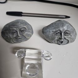 Rocks w Faces and Crystal Telephone