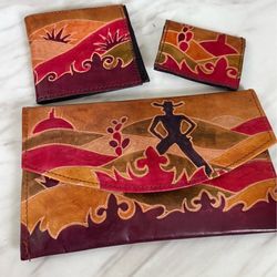 Set of 3 wallets