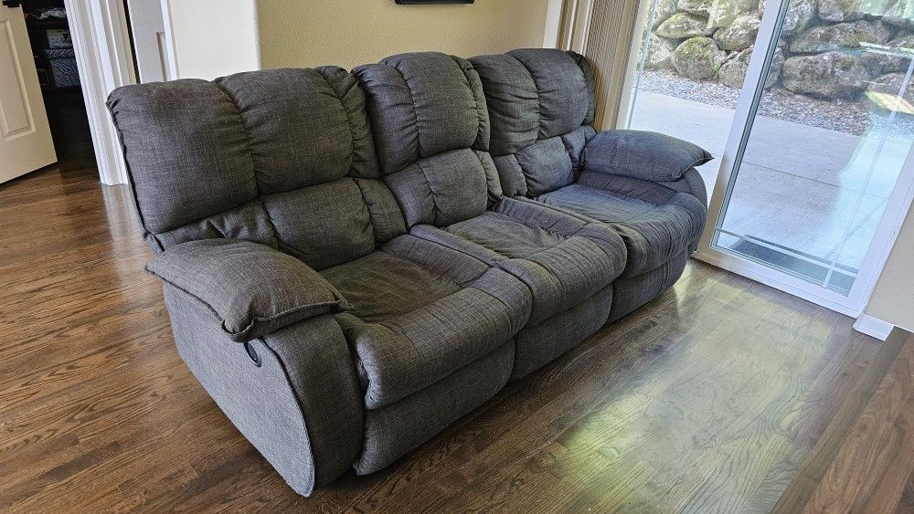 FREE Brown Recliner Sofa