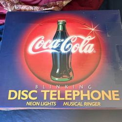 Coca Cola Disc Telephone 