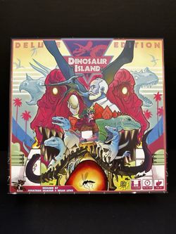 Dinosaur Island 2017 Pandasaurus Games Kickstarter Upgraded Dinos 100% Complete