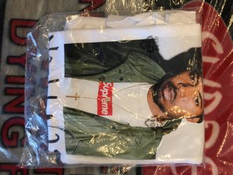 Supreme nas tee size large