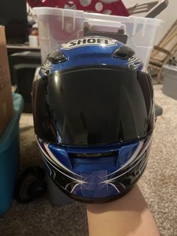 Red, White, Blue SHOEI RF-1000 Helmet