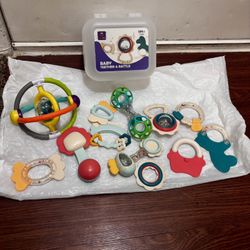 Haha land Baby Toys 0-6 Months Infant Toys Baby’s Teething Toys Accessories New