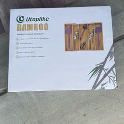 Bamboo Drawer Organizer
