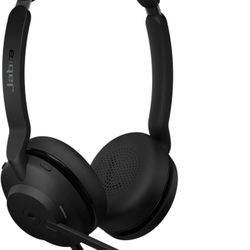 Jabra Evolve2 30 SE (2025 Version) Wired Dual-Ear Headset with Microphone for Work – Computer Headset - New USB-A and USB-C Cable - Works with All Onl