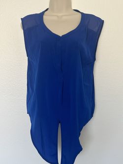 Royal Blue Work Tank Top