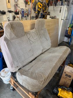 Tacoma bench seat