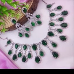 Premium Quality AD Necklace 