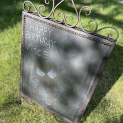 Chalkboard Sign Easel