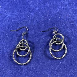 Black Dangle Earrings