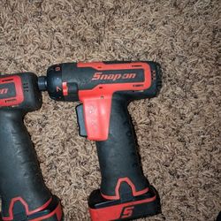 Snap On 3/8 Impact 14 Volt And Screwdriver Gun  OBO