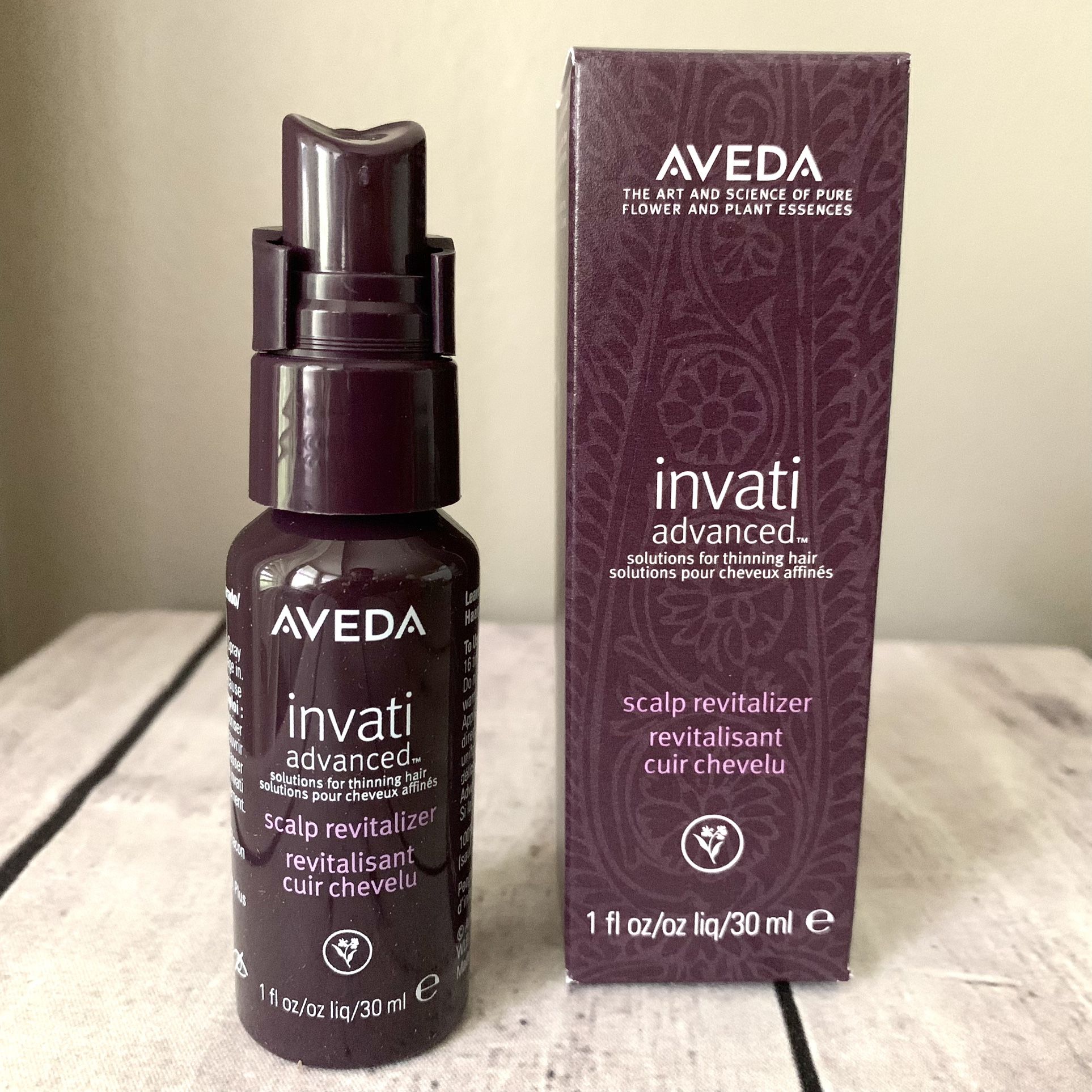 AVEDA INVATI ADVANCED SCALP REVITALIZER SOLUTIONS FOR THINNING 