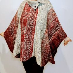 Alpaca Wool Poncho