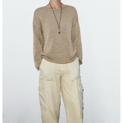 Zara Cargo Jeans Size 28 (US 6)