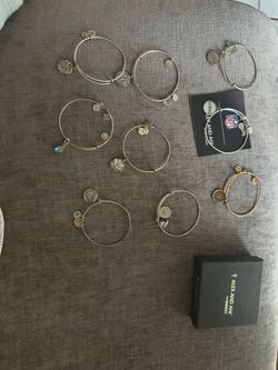 Alex and Ani Bangle Bracelet Lot of 8