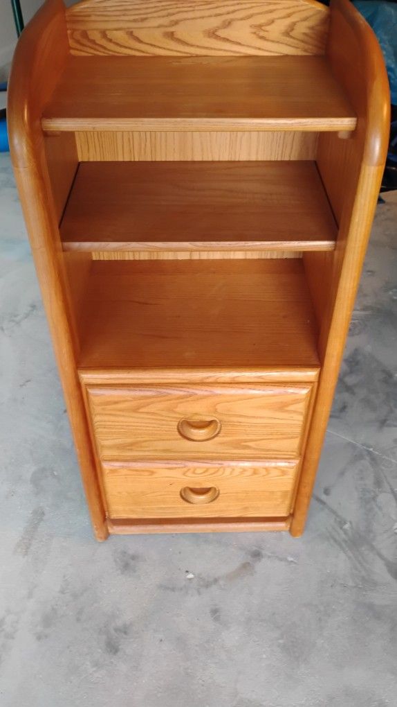 Solid Wood Nightstand