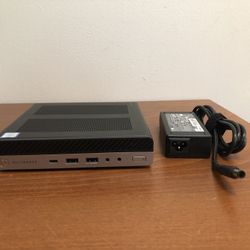 HP EliteDesk Mini Desktop i5 Quad Core 3.50GHz 8GB Ram 128GB SSD