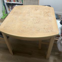 Expandable Dining Room Table Set
