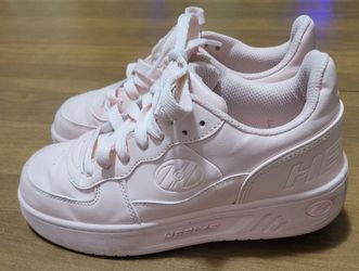Heelys Rezerve Low Soft Pink Roller Shoes youth 5 women size 6