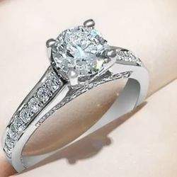 Wedding Ring Stamp 925 Size 7 or 8