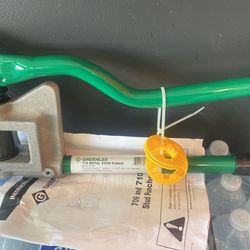 Greenlee Stud Punch For Metal Studs
