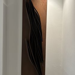 Modern Abstract Metal Wall Art Sculpture