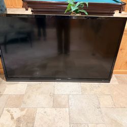 Sharp 70” TV – Huge Screen – Works Good – No Remote