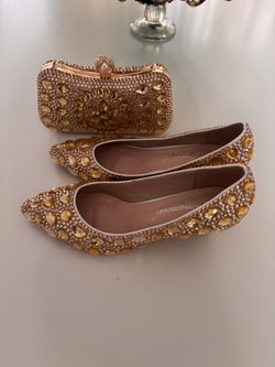 Party Shoes And Clutch