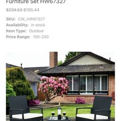 Patio Set