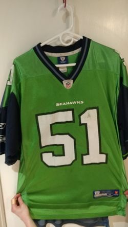 Tatupu #51 Seahawks NFL Official Jersey. Size Medium.