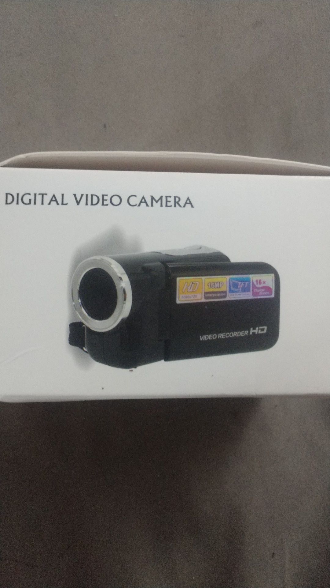Mini HD digital camera, brand new in box never used, does need SD card to save video on