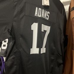 Raiders Davante Adams Jersey Black Men’s Large