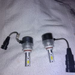 NEW! C6 9006 LED HEADLIGHT SET, COMPACT DESIGN (F)