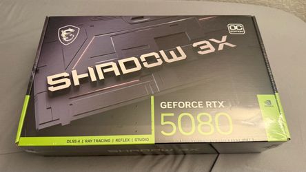 MSI RTX 5080 16G Shadow 3X OC