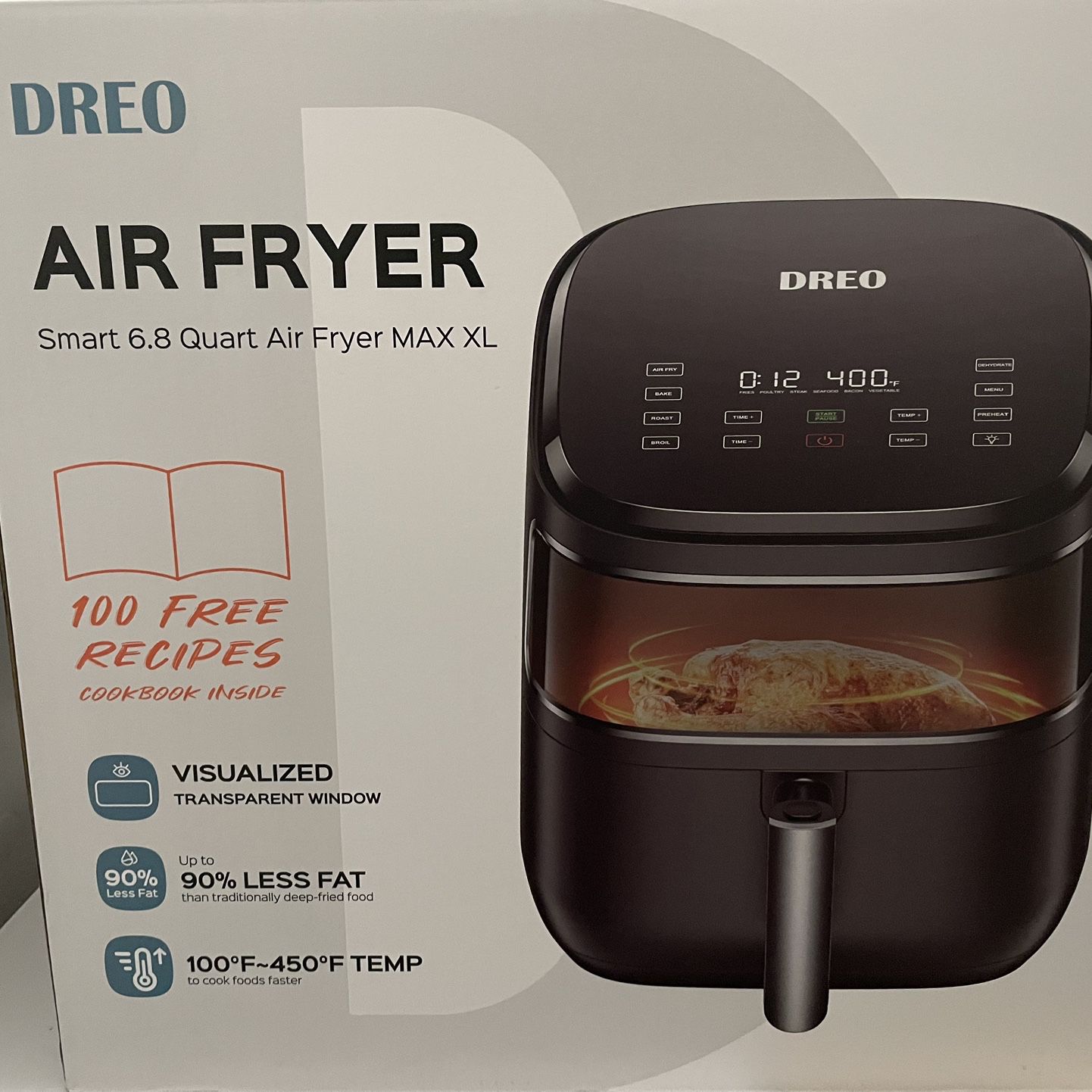 DREO 6.8 Quart Smart Air Fryer for Sale in Las Vegas, NV - OfferUp