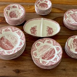 Johnson Brothers Old Britain Castle 49 Piece Set